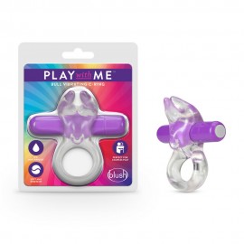 PLAY WITH ME BULL VIBRATING C RING PURPLE