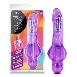 VIBRADOR NATURALLY YOURS MR RIGHT NOW PURPLE