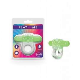 PLAY WITH ME TEASER VIBRATING C RING GREEN